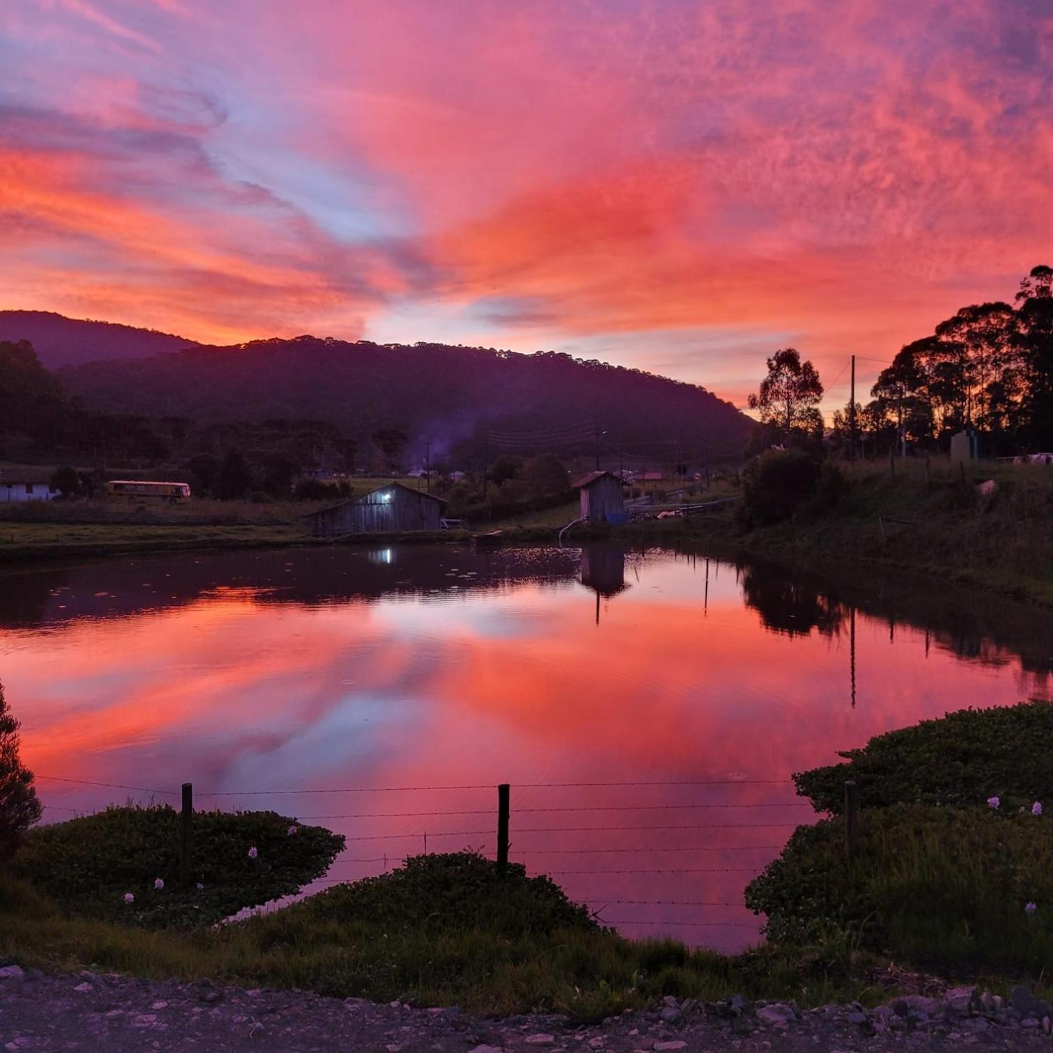 Chale Encanto Do Lago Urubici Exterior foto